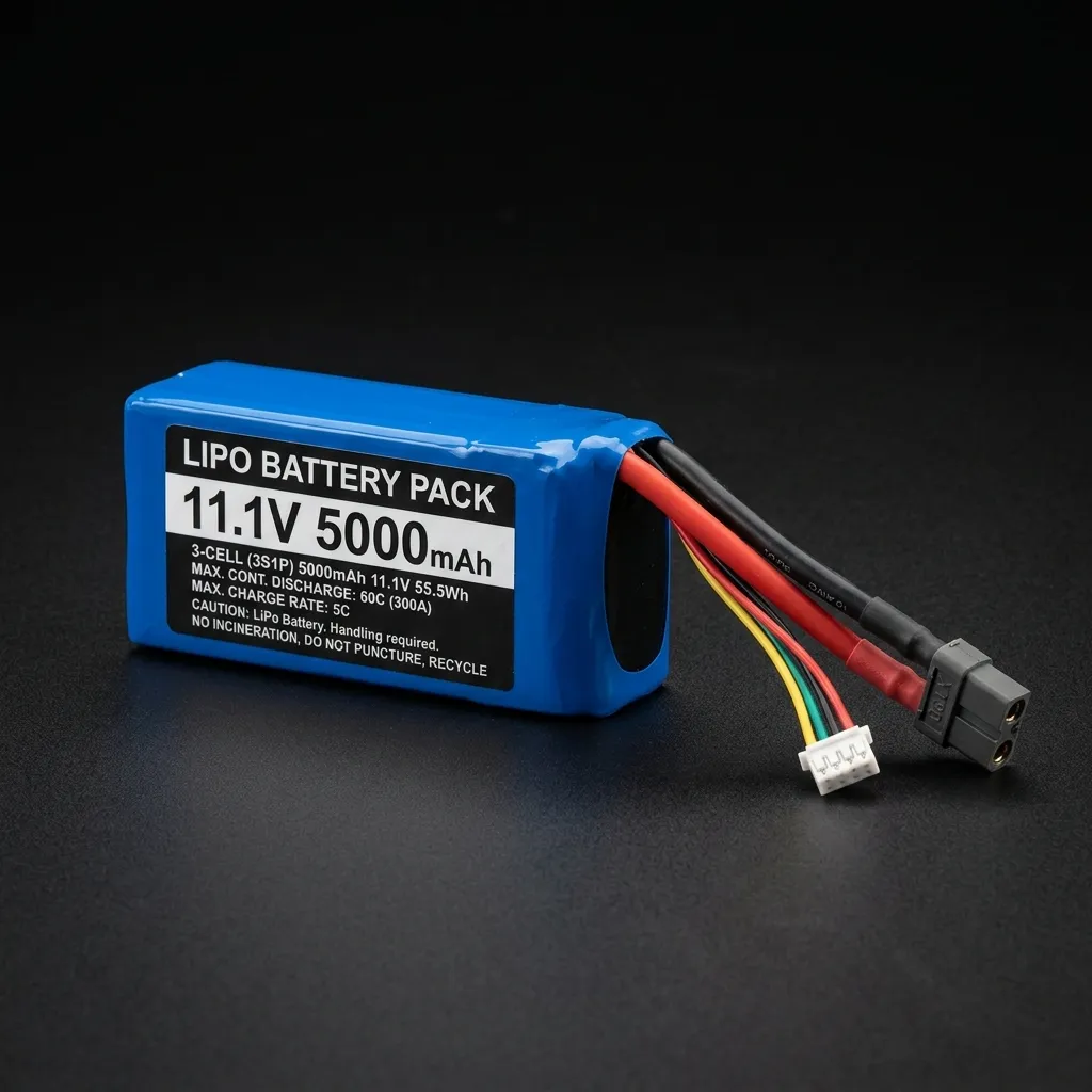 Li-Po Battery Pack 11.1V 5000mAh